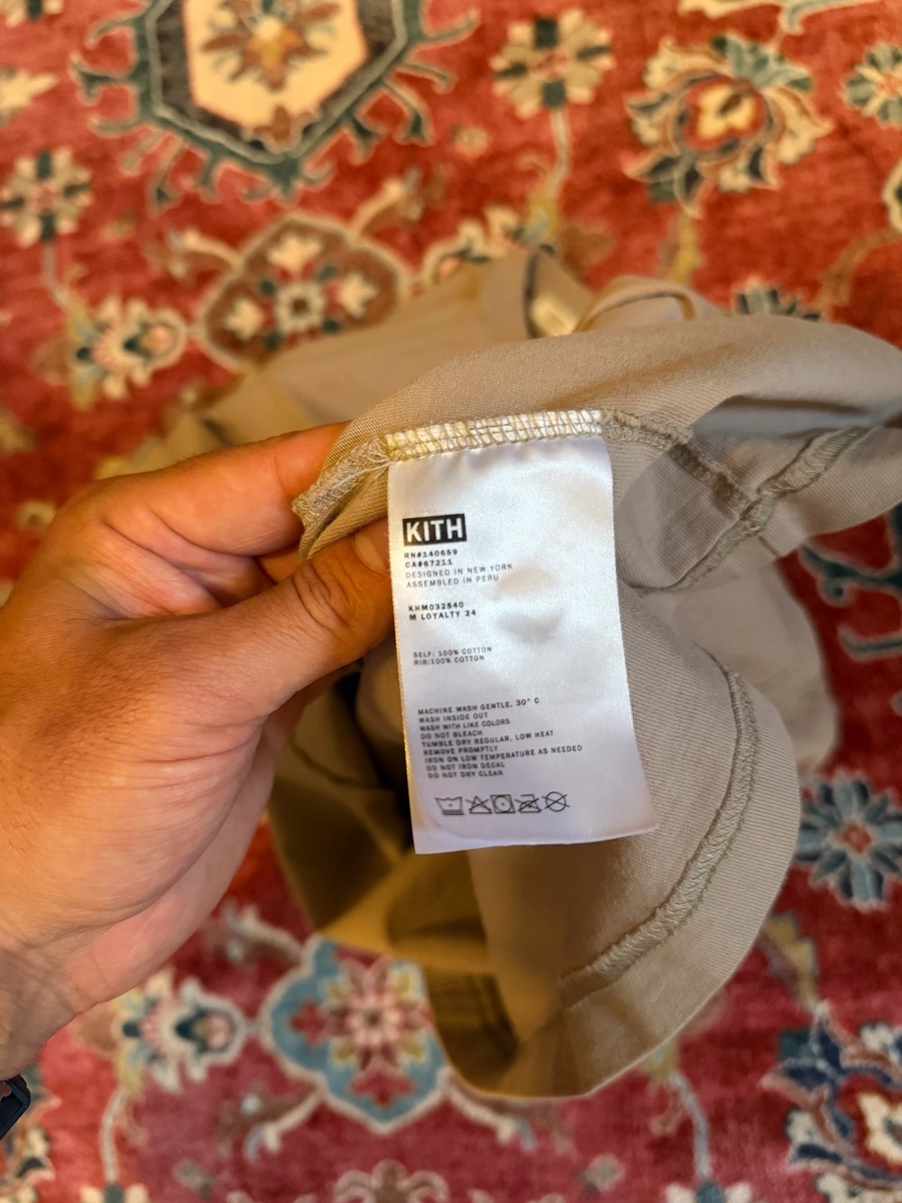 Kith Men's Short Sleeve T-Shirt Box Logo, Size Small - Picture 6 of 6